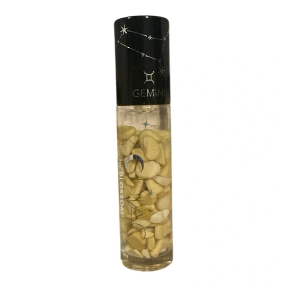 Blossom Gemini Zodiac Lip Gloss – Vanilla Scented w/ Crystals
